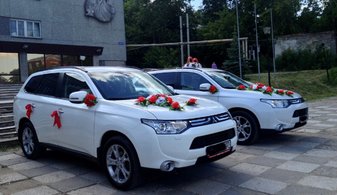 Машина на свадьбу Mitsubishi ASX № С5105, белый