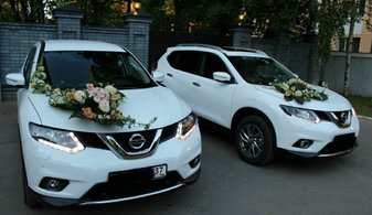 Машина на свадьбу Nissan Juke № С5112, белый