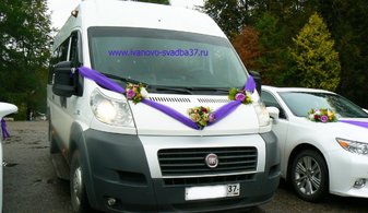 Транспорт для гостей Fiat Ducato № С5247, белый