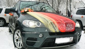Машина на свадьбу BMW X5 № С5263, черный