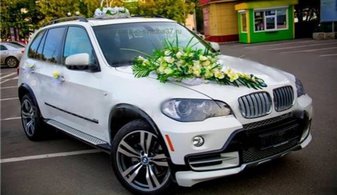 Машина на свадьбу BMW X5 № С5267, черный