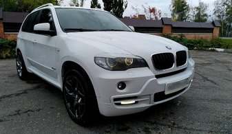Машина на свадьбу BMW X5 № С5671, белый