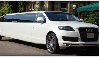 Свадебный лимузин Audi Q7 № С5675, белый