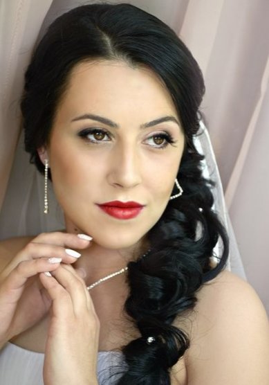 Прическа на свадьбу Б19594 - Стилист-визажист Алевтина Балынина