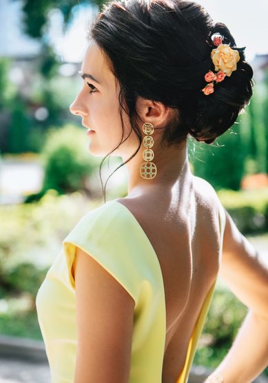 Свадебная прическа Б19605 - Стилист-визажист Алевтина Балынина