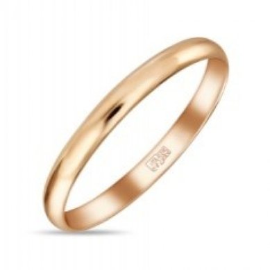 Обручальное кольцо R01-R-040-200-М12834 - Ювелирный бренд Московский ювелирный завод